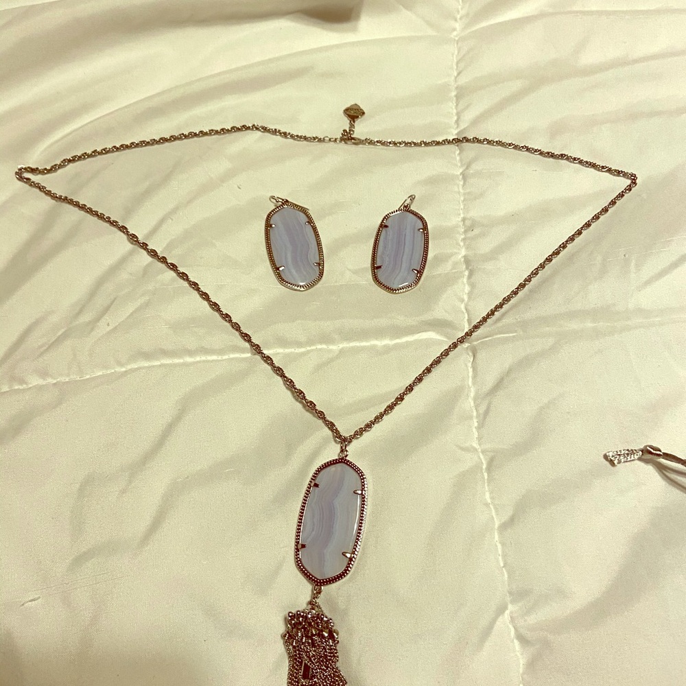 Kendra Scott Necklace and Earring set